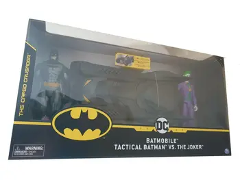 Batmobile Taktikaline Batman VS Joker Pack De Figuras De 30 Cm Incluye Vehículo 36 Cm, Juego Para Niños A Partir De 4 Aastat
