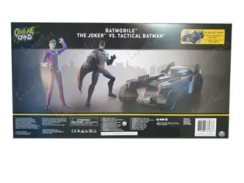 Batmobile Taktikaline Batman VS Joker Pack De Figuras De 30 Cm Incluye Vehículo 36 Cm, Juego Para Niños A Partir De 4 Aastat