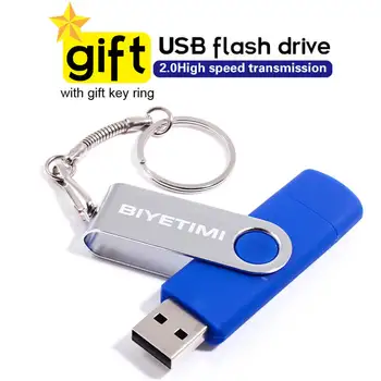Biyetimi Multifunktsionaalne pendrive otg USB 2.0 Flash Drive 64gb kkel usb stick 16gb, 32gb 4g 8gb Pen Drive telefon флешка usb