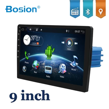 Bosion 9 tolline car 1DIN multimeedia mängija, universaalne Android 10 Car Audio Stereo Raadio, GPS, BT juhtseade koos wifi usb sd-SWC