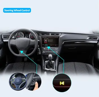 Bosion 9 tolline car 1DIN multimeedia mängija, universaalne Android 10 Car Audio Stereo Raadio, GPS, BT juhtseade koos wifi usb sd-SWC