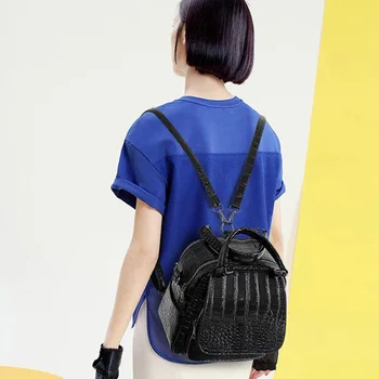 Brändi luksus krokodill muster pakett 2019 uus daamid multifunktsionaalne kott õlal Messenger bag mood mini