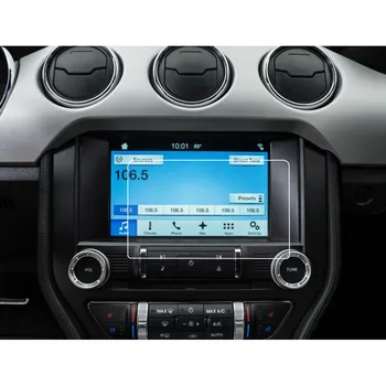 Buendeer Auto Navigatsioon Ekraan Kaitsja Ford Mustang GT350 - 2019 8-Tolli-Kriips Ekraan karastatud film Auto interjöör