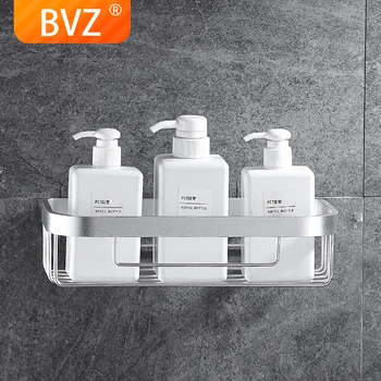 BVZ B Style Pikk Vannituba Riiulid dušigeel Omanik Vannituba Ruumi Alumiinium Dušš riiul Dušš Šampoon Kosmeetika Riiulid