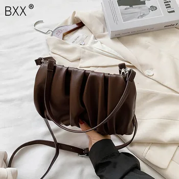 [BXX] Väike PU Nahast Crossbody Kotid Naistele 2021 Sügis-Talv Õla Käekotid Naiste Mood Reisimine Cross Body Bag HO074