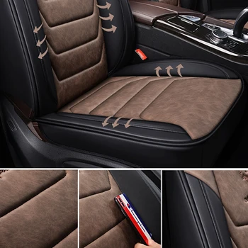 Car Seat Cover Set Universaalne Pu Nahast Katted Auto jaoks Nissan Almera Tiida X-TRAIL Autode Lisavarustus