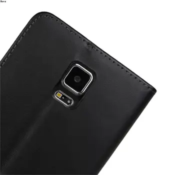 Case Samsung Märkus 4 pu Nahast Rahakott Juhul Flip Case for Samsung Galaxy Märkus 4 N9100 Raha Slots Kaitsev Kest GG