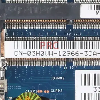 CN-03H0VW 03H0VW DELL Inspiron 3521 Pentium 2127U Sülearvuti Emaplaadi LA-9104P SR105 DDR3 Sülearvuti Emaplaadi