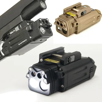 CQC Taktikaline DBAL IR Punane Laser Light Combo Airsoft LED Taskulamp Paintball Jahindus Shooting Püstol Relv Relva Kerge