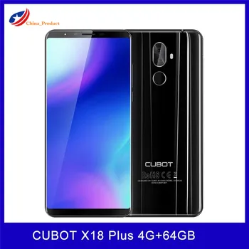 CUBOT X18 Pluss Octa-Core 4GB RAM, 64GB ROM Mobiiltelefoni FHD+ 18:9 5.99