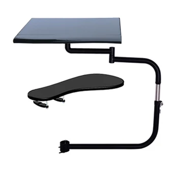 D-mount OK010 Multifunktsionaalne Full Motion Tool Kinnitusvahendite Klaviatuur Toetust Sülearvuti Laud Omanik Mouse Pad Roostevabast terasest 20kg