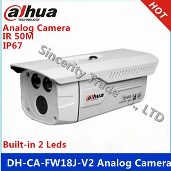 Dahua DH-CA-FW18J-V2 720TVL Analoog CCTV Kaamera Smart IR 50M 1/3 HDIS 960(H) X 480(V) IP 67 Väljas Veekindel turvalisuse Kaamera