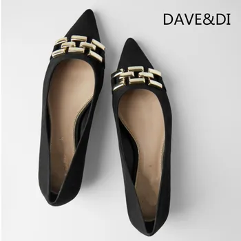 DAVE&DI INS fashion blogger suvel inglismaa stiil office lady lihtne metallist kett mustad kingad Korter Ots kingad naine naiste kingad
