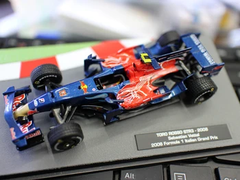 Diecast Mänguasi Mudel 1:43 TORO ROSSO STR3-2008 Sebastian Vettel 2008. Aasta Vormel 1 võidusõiduauto Simulatsiooni Auto Mudel Kingitus,Teenetemärgi