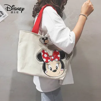 Disney Cartoon Minnie Mouse Käekott Suure Mahutavusega Naine Õlakott, Miki Armas Hobos Fashion Girl Stuend Kandekotid