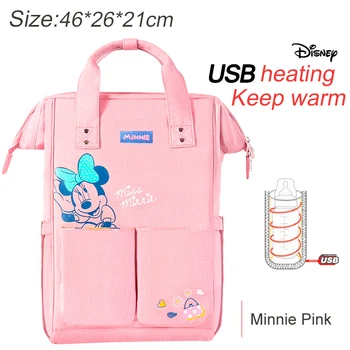 Disney Muumia mähkmekottide USB Rasedus Topiline Õendusabi Kott Baby Care Veekindel Reisi Rasedus Seljakott Disney Käekott