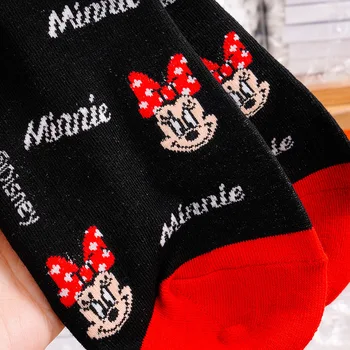 Disney Naiste Täiskasvanud Sokid Multifilmi piilupart Donald Miki Judy Keskmise Toru Puuvillased Sokid Mood Täiskasvanud Kodu Sokid