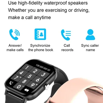 DT36 Smart Watch Mehed 420*485 Bluetooth Kõne 1.75 Tolline Südame Löögisageduse Monitor Tracker Fitness Mood Sport Naiste Lite Smartwatch