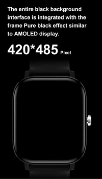 DT36 Smart Watch Mehed 420*485 Bluetooth Kõne 1.75 Tolline Südame Löögisageduse Monitor Tracker Fitness Mood Sport Naiste Lite Smartwatch