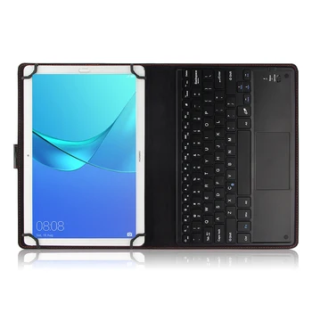 Eemaldatav Juhtmeta Bluetooth-Klaviatuur Universaalne 10.1 tolline Case for Samsung Galaxy Tab 3 10.1 P5200 P5210 Tableti Kate funda+ Pliiats