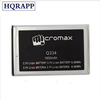 Eest Micromax Q334 Lõuend Magnus 3.7 V 1800mAh Mobiiltelefoni Akut Batteria