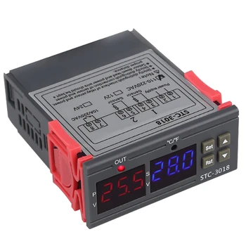 Eest Stc-3018 Digitaalne Temperatuuri-Niiskuse Mõõtja 110-220V 10A Termostaat Dual Display Termomeeter Hygrometer Töötleja Adjustabl