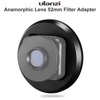 Eest Ulanzi Anamorphic Objektiivi 52MM Filter Adapter Rõngas Mobiiltelefoni 1.33 X Lai Ekraan Filmi Objektiivi Videomaker Filmitegija