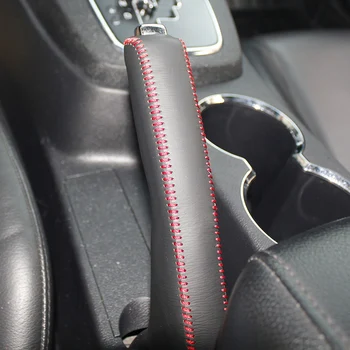 Ehtne Nahk Käsipidur Haaratsid Hyundai Rohens Kupee Loomulik nahk katta kohta käsipidur autode lisavarustus interjöör