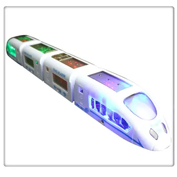 Elektrilised Simulatsiooni Maglev Rongi Muusikalised Mänguasjad Sulamist Mudel Auto, High-speed Rail Heli Led Valgus Mänguasi Lastele Xmas Kingitus Juguetes