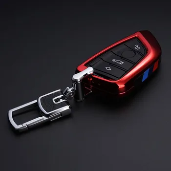 Elektro-plating key shell Võti Fob Omanik Juhul Katta BMW F15 F16 F48 G30 F85 G11 X1 X5 X6 M 2018 X1 X3 X4 X5 X6 35i 50i