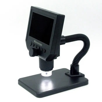 Elektrooniline Digitaalse Mikroskoobi Kaasaskantav LCD jootma jootmine mikroskoobi 8 Led Reguleeritav Sisseehitatud Liitium Aku G600