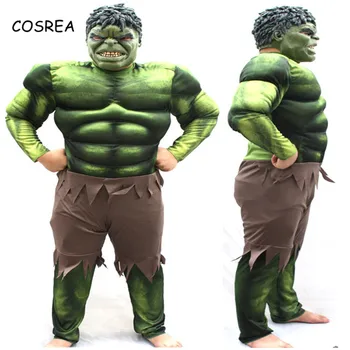 Endgame Roheline Uskumatu Hulk Kostüüm Lihaste Halloween Kostüüm Lapsed Poistele Laste Cosplay Karneval Superkangelane
