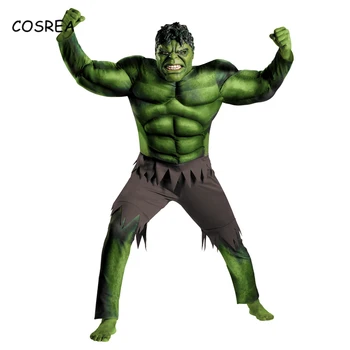 Endgame Roheline Uskumatu Hulk Kostüüm Lihaste Halloween Kostüüm Lapsed Poistele Laste Cosplay Karneval Superkangelane