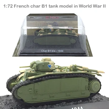 Eripakkumine 1:72 1944 prantsuse char B1-paagi mudel World War II Sulamist kogumise mudel