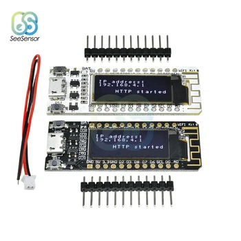 ESP8266 WIFI Moodul 0.91 tolline OLED CP32Mb Flash Internet asju Arengu Juhatuse NodeMcu jaoks Arduino asjade internet