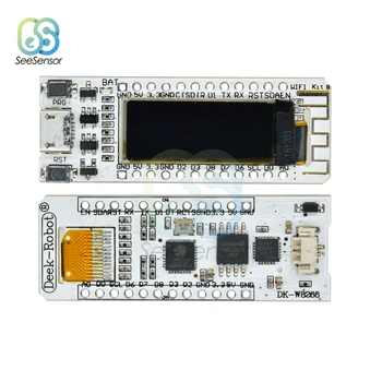 ESP8266 WIFI Moodul 0.91 tolline OLED CP32Mb Flash Internet asju Arengu Juhatuse NodeMcu jaoks Arduino asjade internet