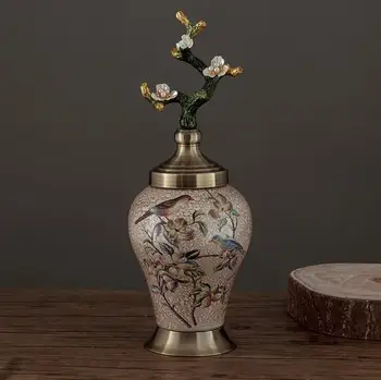 Euroopa Keraamiline Luksus Vaas Desktop Kunstliku Flower Pot Koju Elutuba Sisustus Sisustus, Käsitöö, Pulmad Kingitused, Kaunistused
