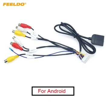 FEELDO 1TK 20-pin Laiendatud Liides, RCA, AUX-IN/OUT Kaabel SIM-kaardi Pesa Android juhtseade Stereo #AM6345