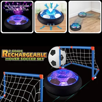 Float Õhus Hõljuvat Soccer Ball Chidren Haridus Õues Siseruumides Mänguasi Mängud Laste Jaoks Tüdrukud Beebi Mänguasjad, Spordi-Jalgpalli Mängida Star LED