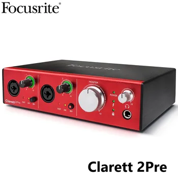 Focusrite Clarett 2Pre USB-salvestus heli kaart 10-sisend - /4-väljund audio liidese jaoks muusika korraldamine