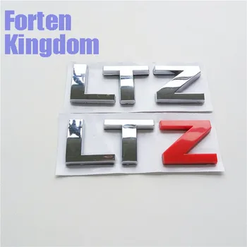 Forten Kuningriigi Auto Sõna LTZ 3D Kirjalikult Kiri Embleemi ABS Plastikust Punane Kleebis Auto Embleem Decal Asendamine
