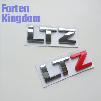 Forten Kuningriigi Auto Sõna LTZ 3D Kirjalikult Kiri Embleemi ABS Plastikust Punane Kleebis Auto Embleem Decal Asendamine