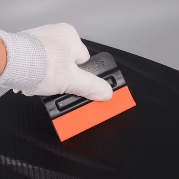 FOSHIO 2ps Auto Wrap Puhastus Vahend Carbon Fiber Vinyl Suede Serv Magnet Kaabits Nr-Nullist Auto Akna Tint Kleebis Eemaldaja
