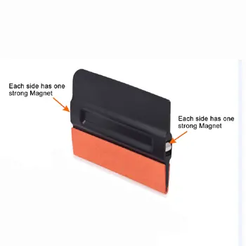 FOSHIO 5TK Aknas Tint Bondo Magnet Kaabits Nr Nullist Suede Kaabits Vinüül Auto Wrap Carbon Fiber Kile Pakke Installida Tööriist