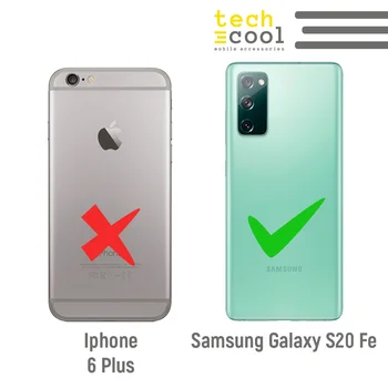 FunnyTech®Case for Samsung Galaxy S20 FE / S20 FE 5G l tähte, läbipaistev