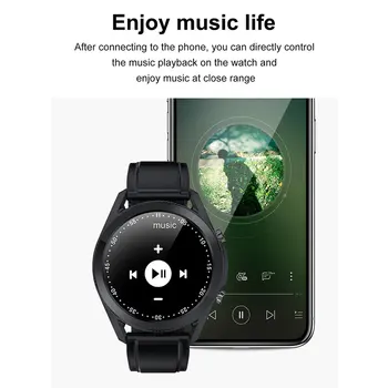 G33 Smart Watch Mehed Bluetooth-Helista Südame RateBlood Rõhu Jälgimise Sport Multifunktsionaalset Fitness Android ja IOS