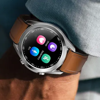 G33 Smart Watch Mehed Bluetooth-Helista Südame RateBlood Rõhu Jälgimise Sport Multifunktsionaalset Fitness Android ja IOS