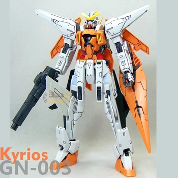 Gaogao Gundam Kyrios HG 00 GN-003 HG 1/144 Anime Mudel Assamblee Tegevus Figureals Assamblee Tegevus Figureals Muutmine