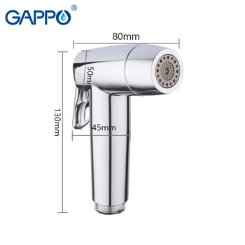 Gappo Bideest Kraan dušš Spray Shattaf moslemi dušš mikser puuduta vannituba puuduta segistid ABS wc-dušš bideest dušš pea kraan