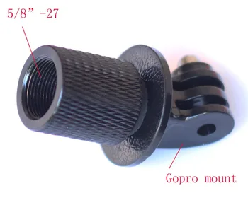 GoPro Statiivi Monopod Mikrofon seista Mount Hero 4 3 2 1 5/8